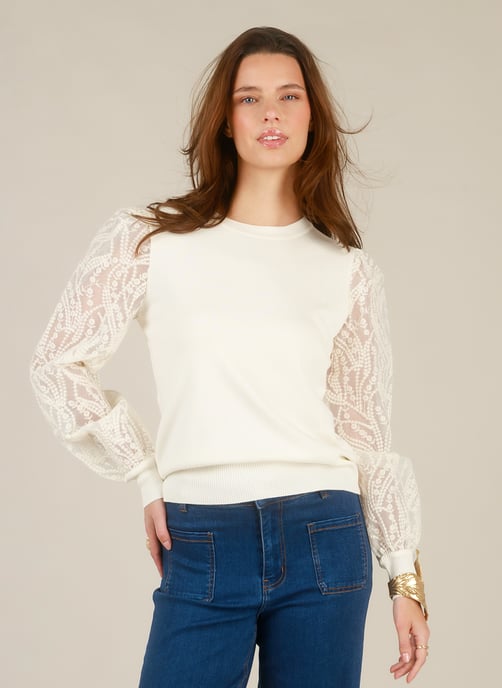 YEST YYIlarie Tops - Antique White - Image 1