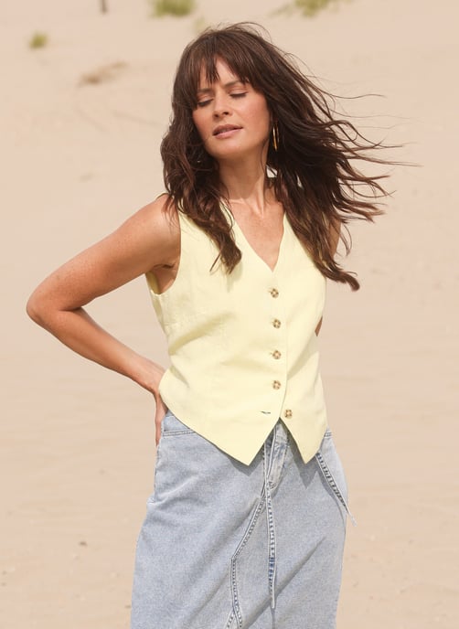 YEST YYSabi Essential Cover ups - Pastel Yellow - Image 1