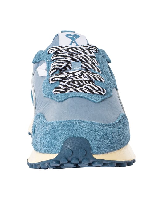 Puma Rider FV AMI Suède Sneakers, Blauw - Image 4