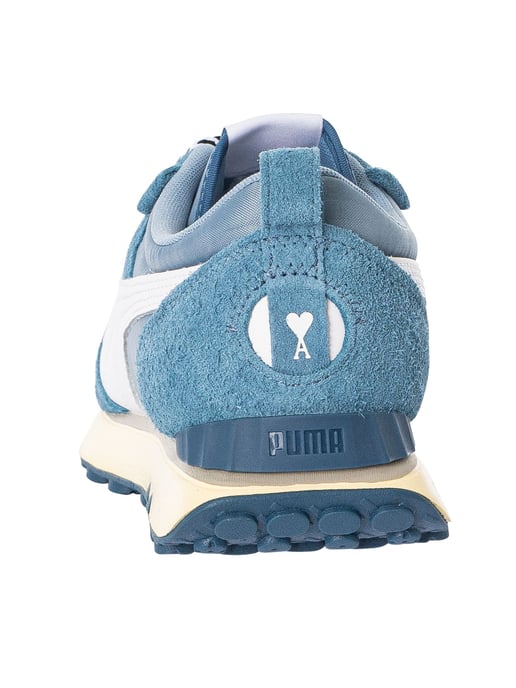 Puma Rider FV AMI Suède Sneakers, Blauw - Image 5