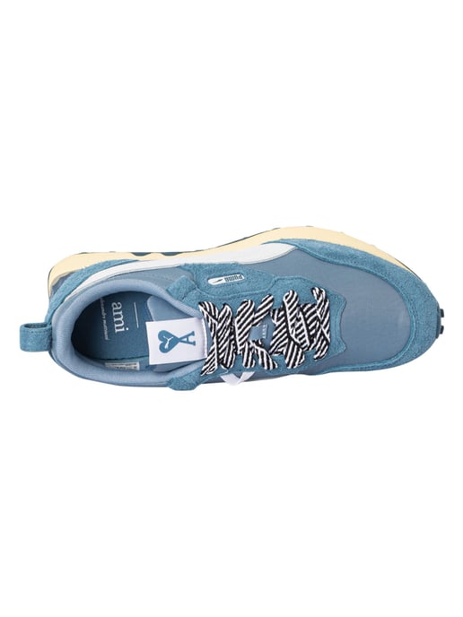 Puma Rider FV AMI Suède Sneakers, Blauw - Image 6