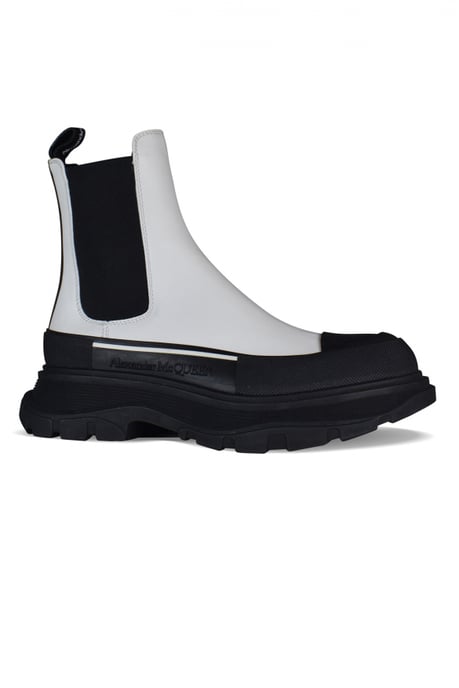 Alexander McQueen Loopvlakgladde laarzen Wit - Image 3