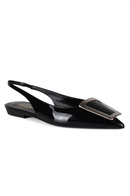 Saint Laurent Maxine ballerina's Zwart - Image 3