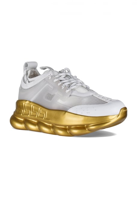 Versace Chain Reaction Sneakers White - Image 2