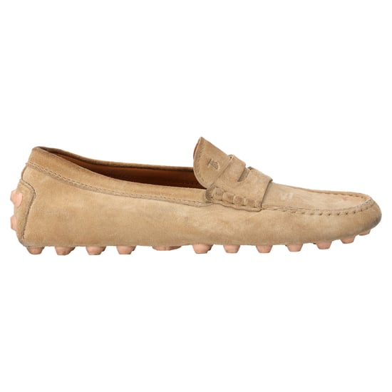 Tod's City Gommino mocassins van beige suède - Image 1