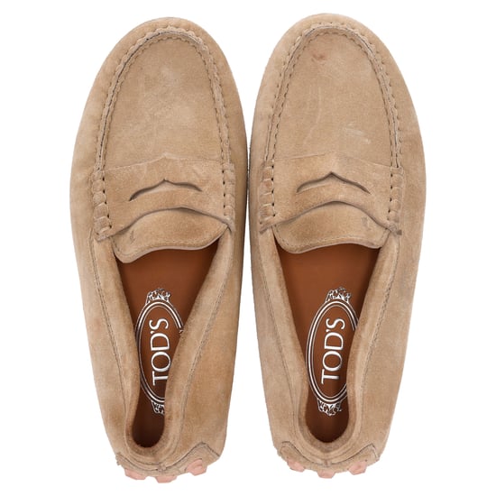 Tod's City Gommino mocassins van beige suède - Image 5