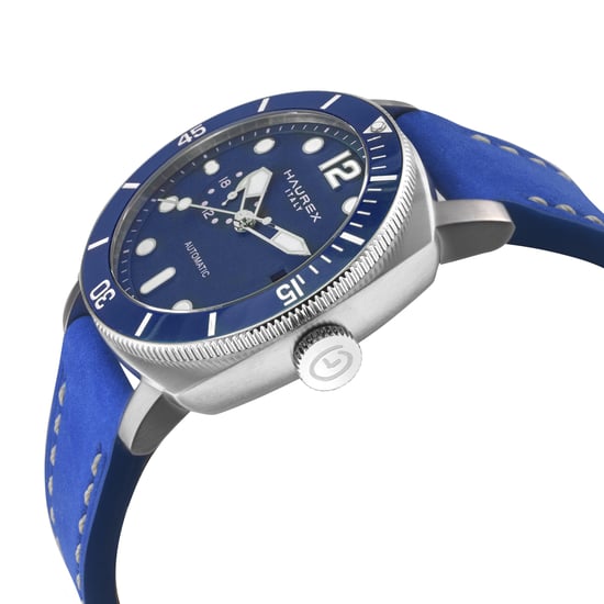 Fortezza Blue Bezel, Blue Dial, Blue Canvas Strap - Image 3