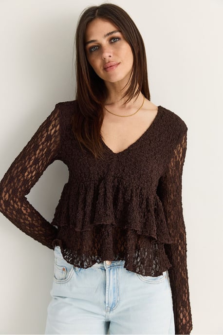 Straight Fit Blouse - Image 1