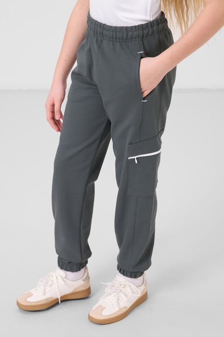 Short Sleeve Crew Neck Tracksuit Set - Image 2