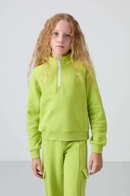 Wide-Leg Zipper Tracksuit Set - Image 1