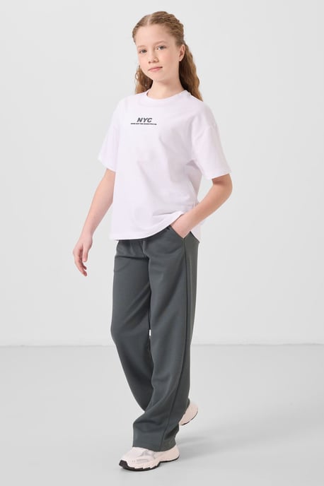 Printed Embroidered Tracksuit Set - Image 3