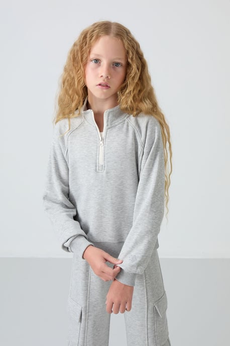 Wide-Leg Zipper Tracksuit Set - Image 4