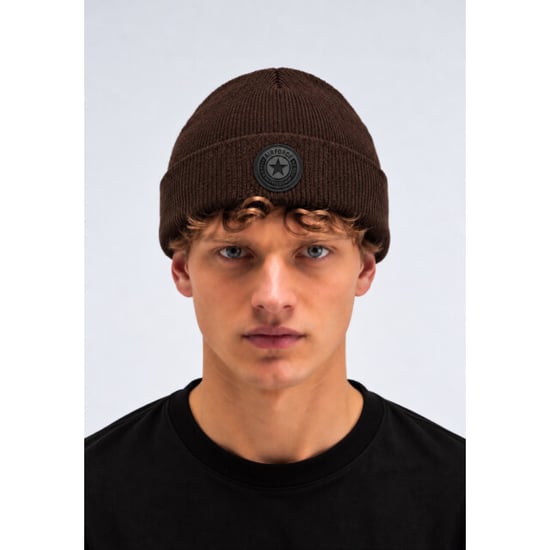 Airforce Bonnet small logo fru0620 dark coffe beanie - airfo - Image 1