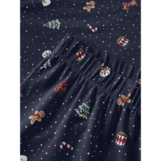 Name It Dames/heren kerst pyjama set lang nanvismas donkerblauw - Image 6