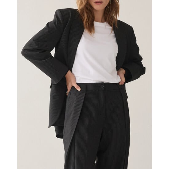 Summum 4s3068-12543 990 trousers pinstripe black - Image 2