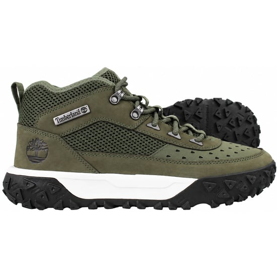 Timberland GreenStride Motion 6 Mens Dark Green Hiking Boots - Image 4