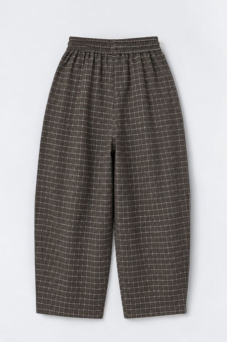 Plaid Culotte Pants - Image 6