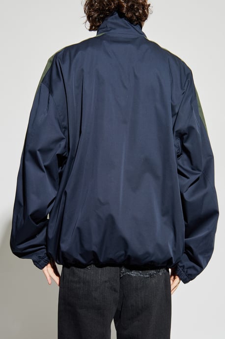 Cotton jacket with stand-up collar - Image 2