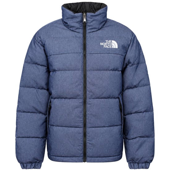 The North Face 92 Reversible Nuptse Mens Denim/Black Padded Jacket - Image 1