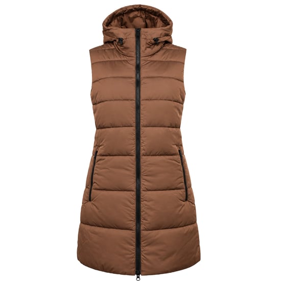 Jack Wolfskin Eisbach Womens Brown Gilet - Image 1