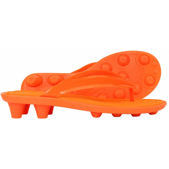 Puma x Fenty Cat Cleat Jelly Womens Orange Flip-Flops - Image 4
