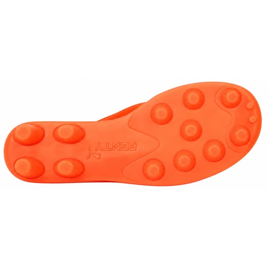 Puma x Fenty Cat Cleat Jelly Womens Orange Flip-Flops - Image 5