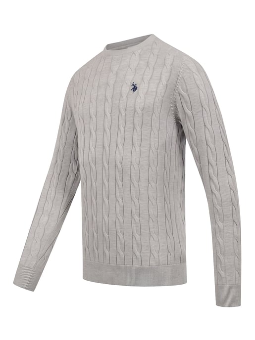 U.S. POLO ASSN. heren kabeltrui – 100% katoen - Image 2