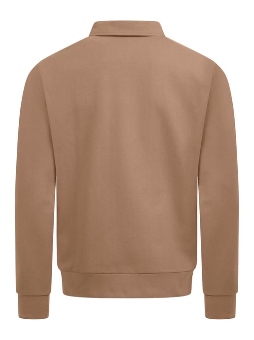 U.S. POLO ASSN. USEthaan men’s long sleeve sweat polo – button placket & embroidered logo - Image 3