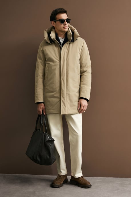 LUFIAN Herr Parkas med Huva och Gåsdun - Image 4