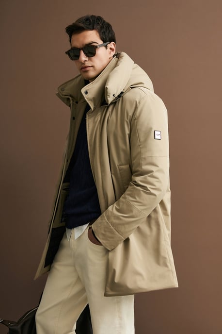 LUFIAN Herr Parkas med Huva och Gåsdun - Image 5