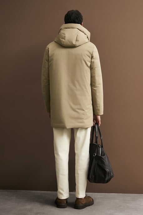 LUFIAN Herr Parkas med Huva och Gåsdun - Image 6