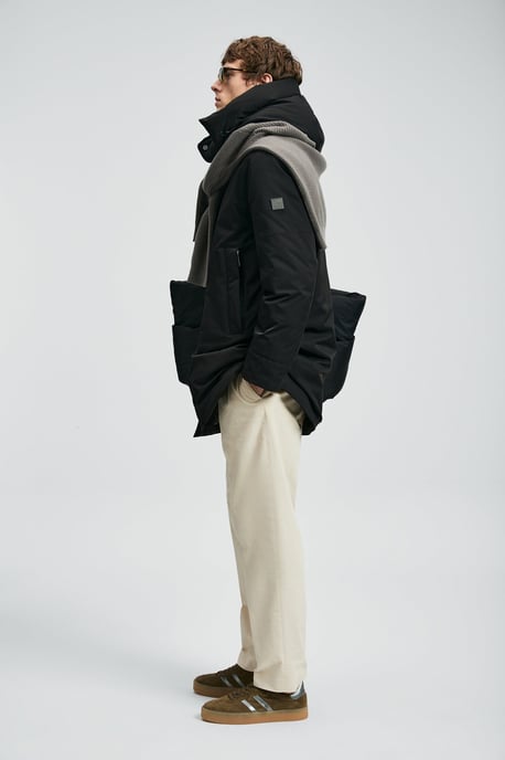 LUFIAN Herr Parkas med Huva och Gåsdun - Image 3