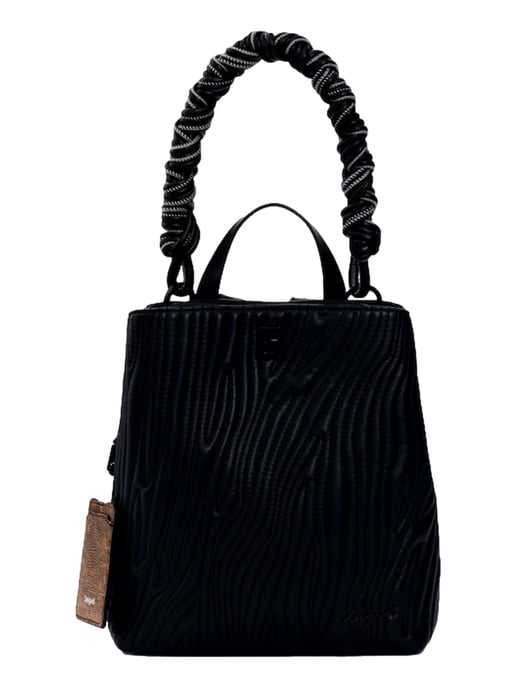 Desigual Zwart Polyurethaan Dames Mini Rugzak - Image 3