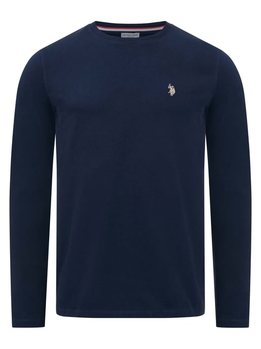 U.S. POLO ASSN. Luucas heren longsleeve – 100% katoen met geborduurd logo - Image 1