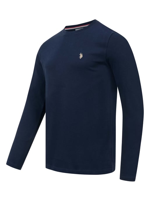 U.S. POLO ASSN. Luucas heren longsleeve – 100% katoen met geborduurd logo - Image 2