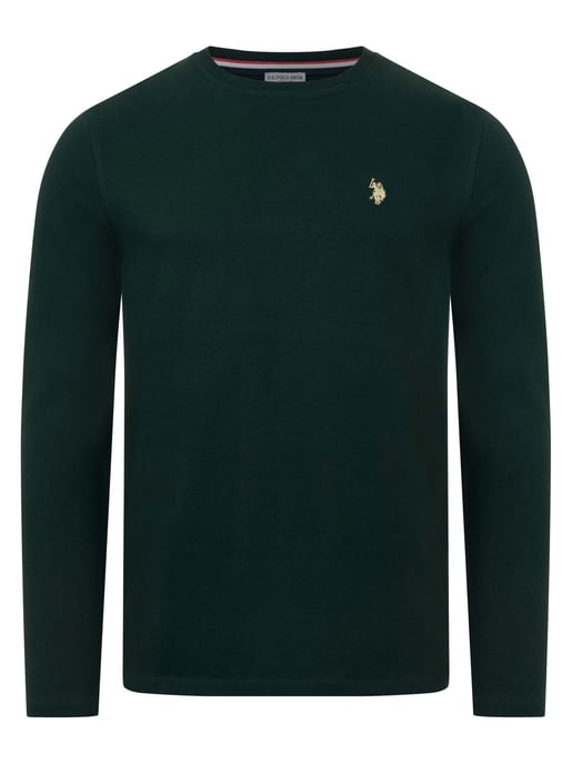 U.S. POLO ASSN. Luucas men’s long sleeve shirt – 100% cotton with embroidered logo - Image 1