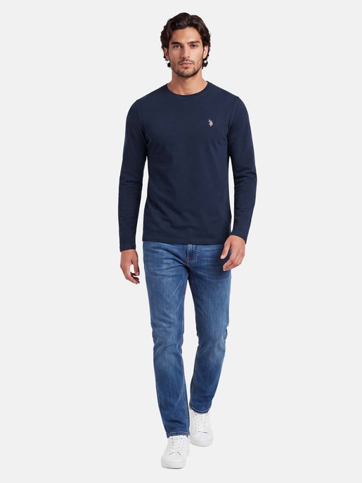 U.S. POLO ASSN. Luucas heren longsleeve – 100% katoen met geborduurd logo - Image 4