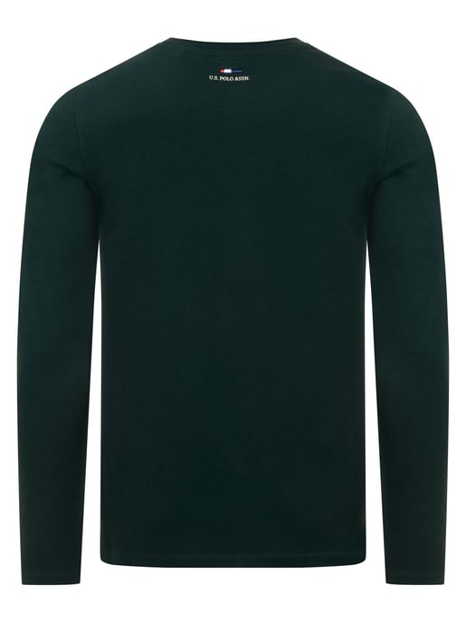 U.S. POLO ASSN. Luucas men’s long sleeve shirt – 100% cotton with embroidered logo - Image 3