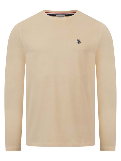 U.S. POLO ASSN. Luucas men’s long sleeve shirt – 100% cotton with embroidered logo - Image 1