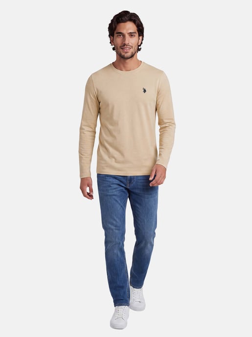 U.S. POLO ASSN. Luucas men’s long sleeve shirt – 100% cotton with embroidered logo - Image 4