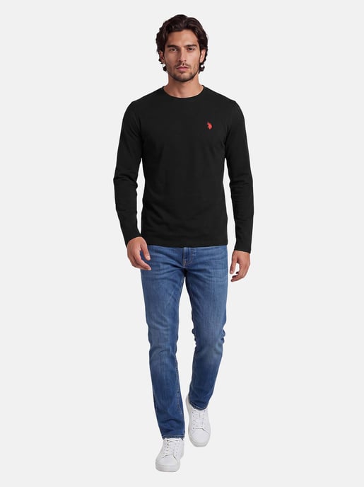 U.S. POLO ASSN. Luucas men’s long sleeve shirt – 100% cotton with embroidered logo - Image 4