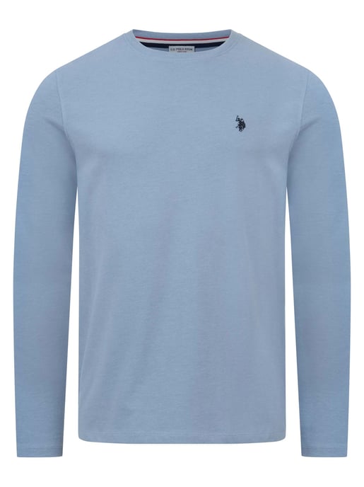 U.S. POLO ASSN. Luucas heren longsleeve – 100% katoen met geborduurd logo - Image 1