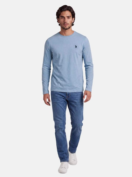 U.S. POLO ASSN. Luucas heren longsleeve – 100% katoen met geborduurd logo - Image 4