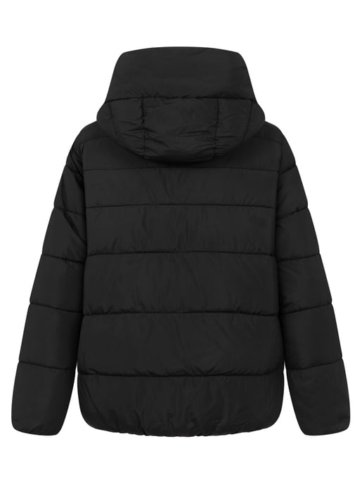 U.S. POLO ASSN. women’s quilted winter jacket – lined hood & high collar - Image 3