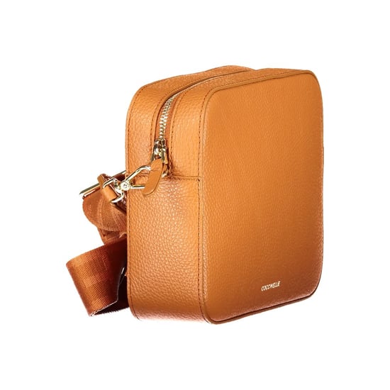 Coccinelle Arancione Leather Women Handbag - Image 3