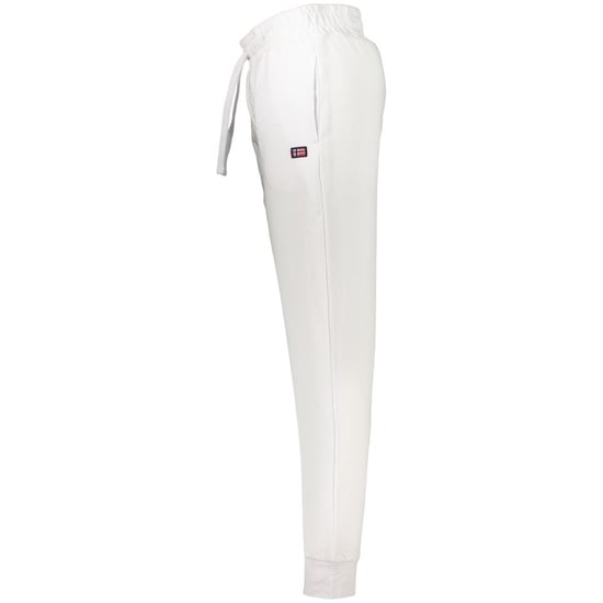 Noorwegen 1963 Witte Katoenen Heren Joggingbroek - Image 3