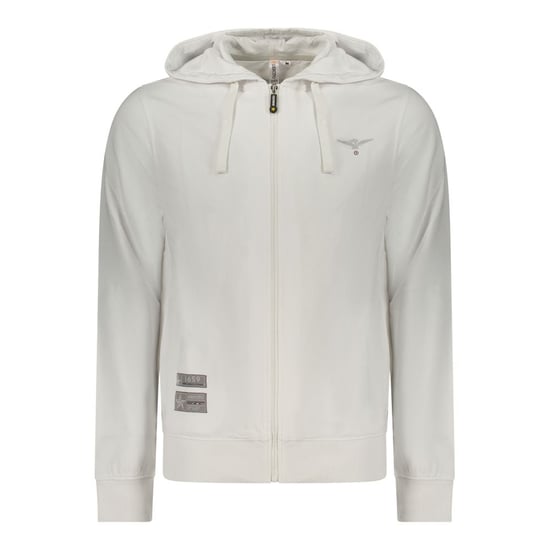Accademia Militare Bianco Cotton Men's Hoodie - Image 1