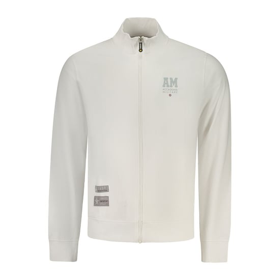 Accademia Militare White Cotton Men's Sweatshirt - Image 1