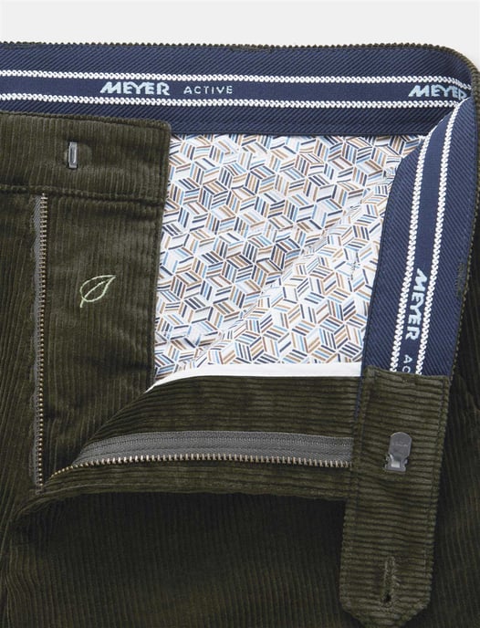 Meyer Bonn chino groen corduroy - Image 3