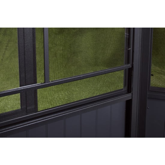 Sojag Charleston aluminium paviljoen met zijpanelen 4x4m - - Image 3